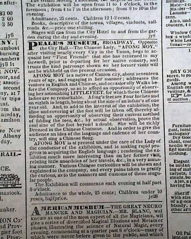 纽约时报1836年7月9日关于 Afong Moy的报道 .jpeg