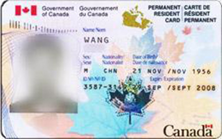 加拿大移民生活,加拿大枫叶卡，华夏移民